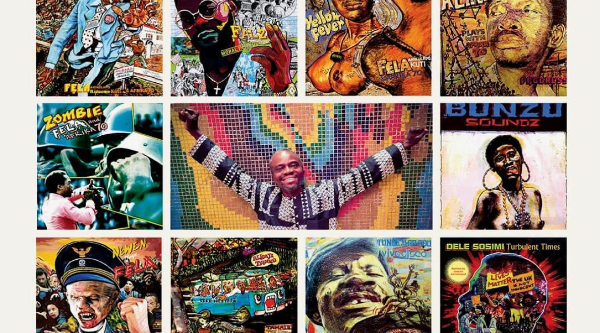 Lemi Ghariokwu: The King of Covers | Exhibition of renowned Nigerian illustrator/designer at Rush Hour Store